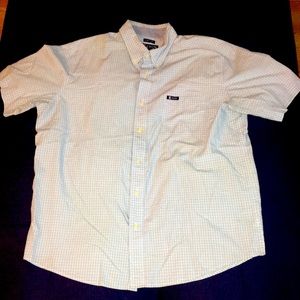 Blue and white shirt Easy care XL/TG/EG by Chaps